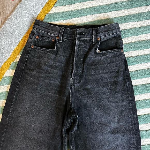 Bsides Claude high-rise tapered jeans - 
Black - Picture 4 of 5